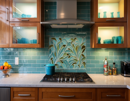 How do I properly cut pre-existing kitchen backsplash tile for new low voltage wall plates?