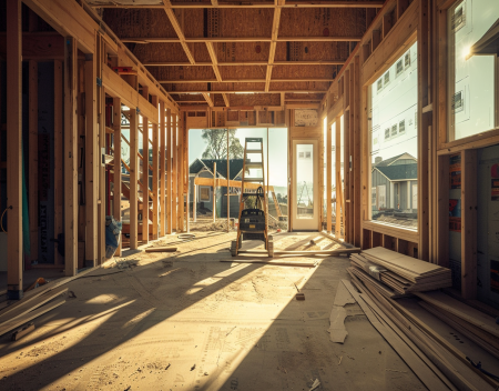How often should clients look at the job site and talk to the contractor?