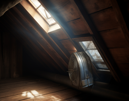 Is it okay to have an air handler in an uninsulated attic or will the air handler have to work harde