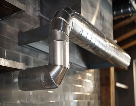 Range Hood Galvanized Pipe - Installation Code